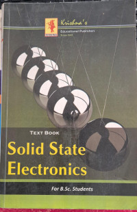 Image of SOLID STATE ELECTRONICS